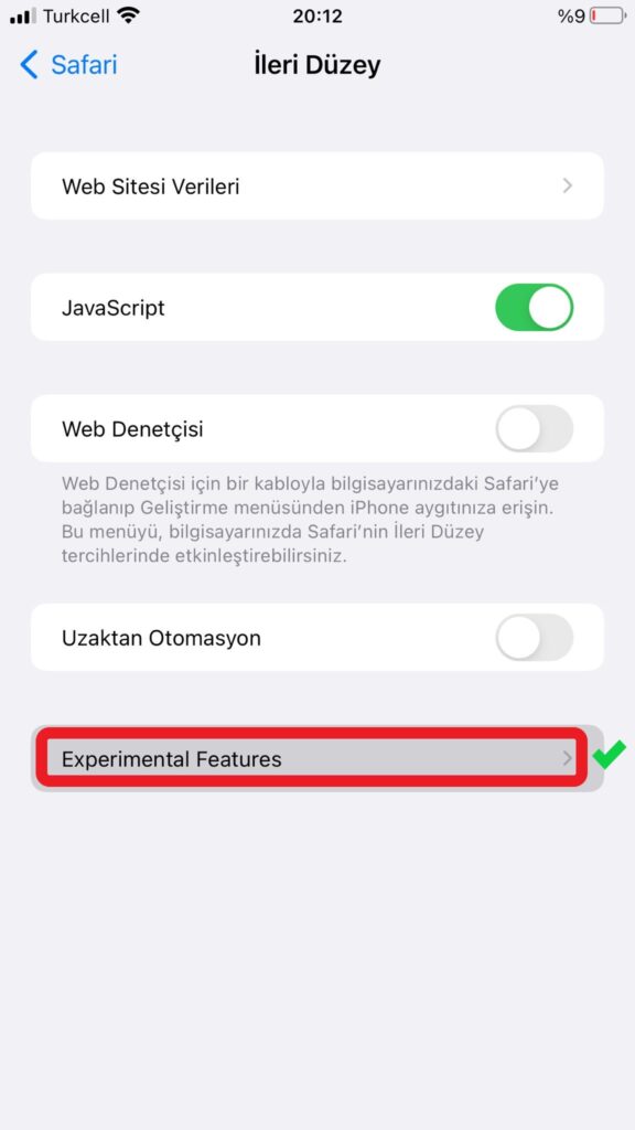 iPhone, güncelleme, Safari, siyah ekran, video, ses, çözüm.